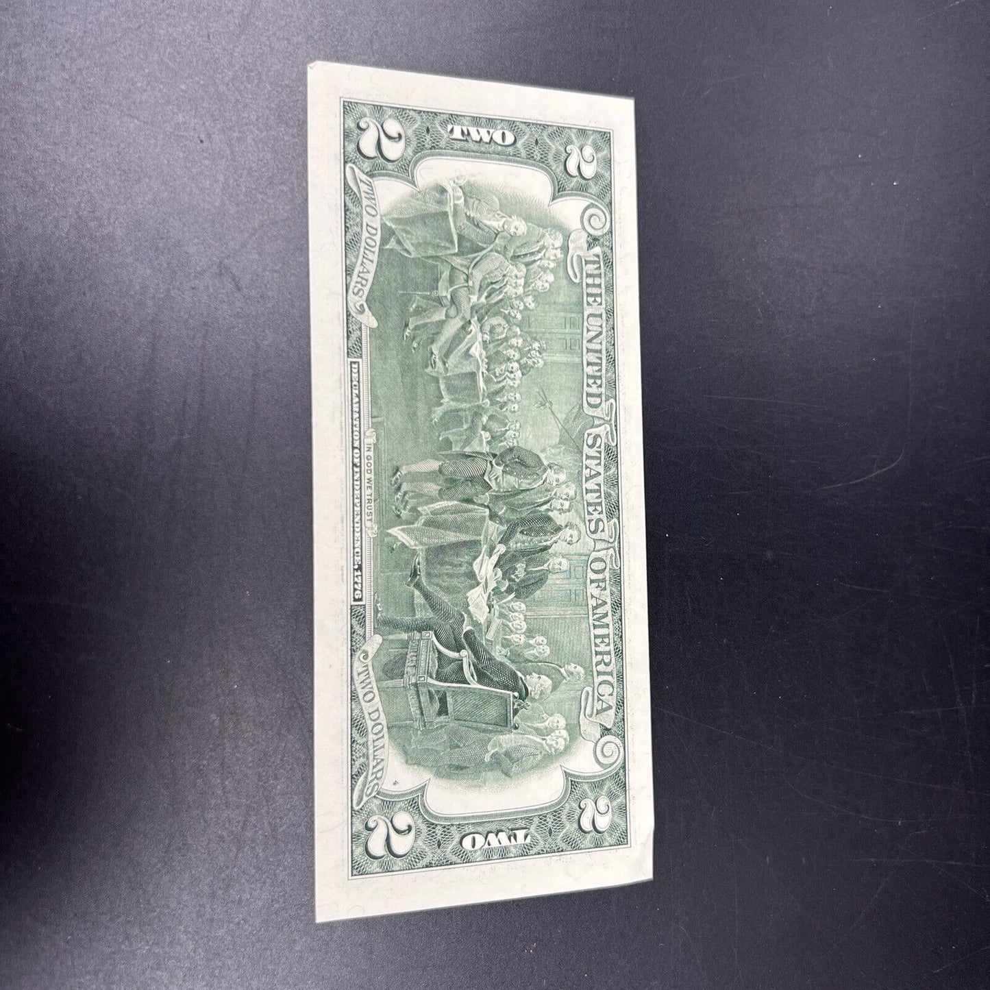 2003 $2 FRN Federal Reserve Two Dollar Bil CU UNC Fancy Repeat Serial # Number