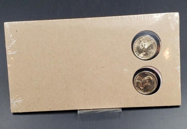 2013 William McKinley 25th Presidential Dollar P & D 2 coin Set First Day OGP