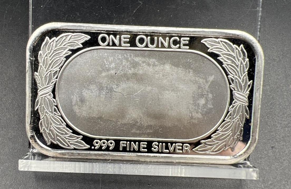 1955 Ford Crown Victoria Classic Sedan Car 1 oz Silver Art Bar BU Choice UNC
