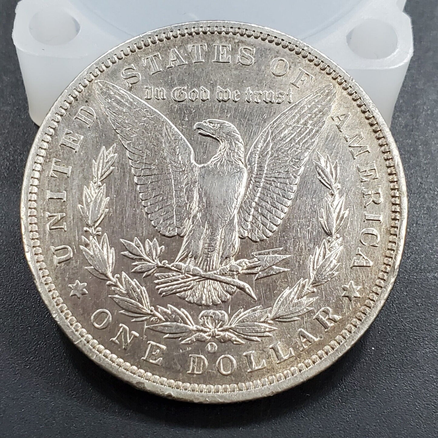 1889 O Morgan Silver Eagle Dollar Coin VAM Variety 10 Wide Date XF Details