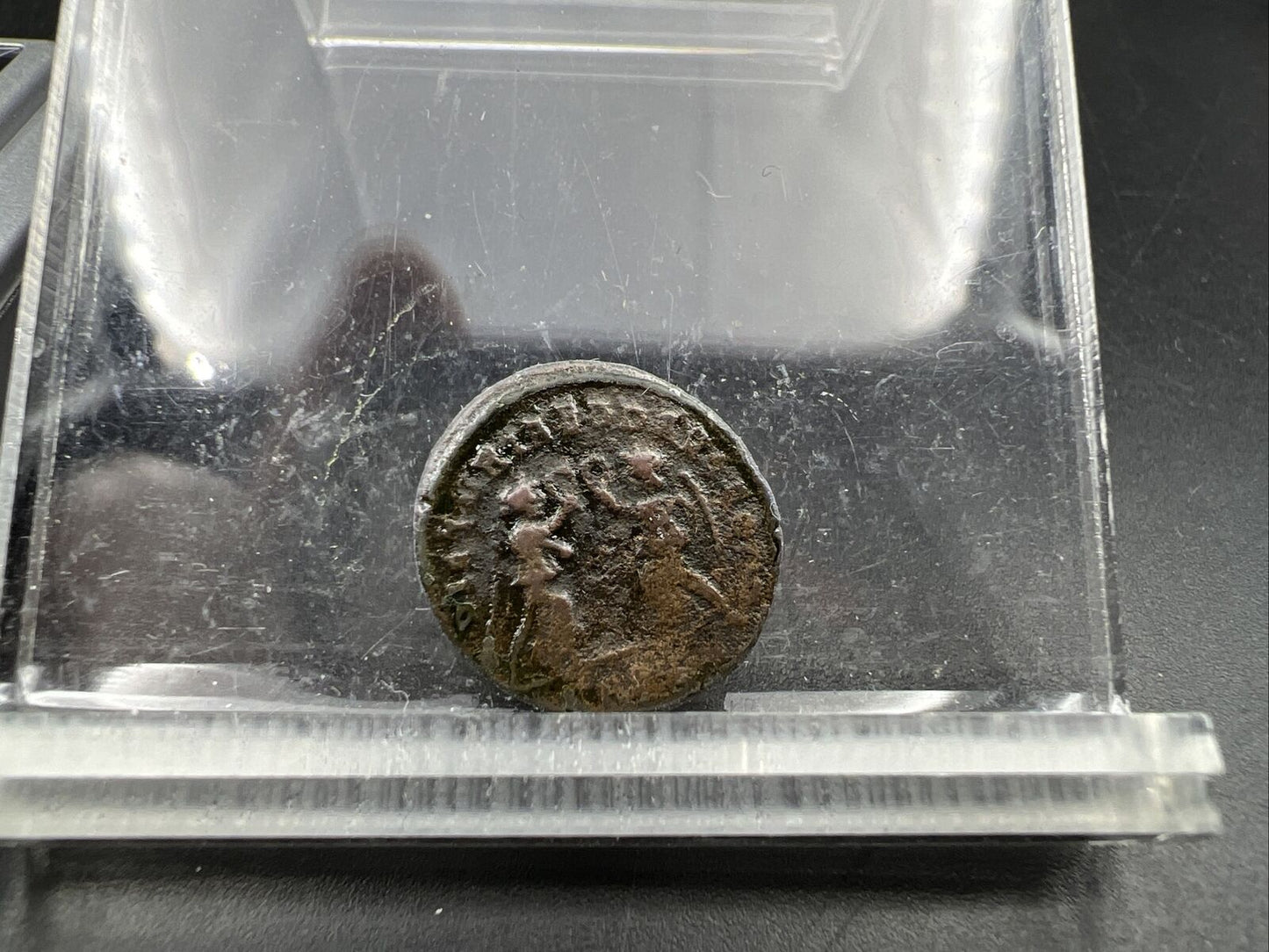 Constantine II Ancient Roman Empire Bronze Coin AE 4 VG Circ SKU3724B