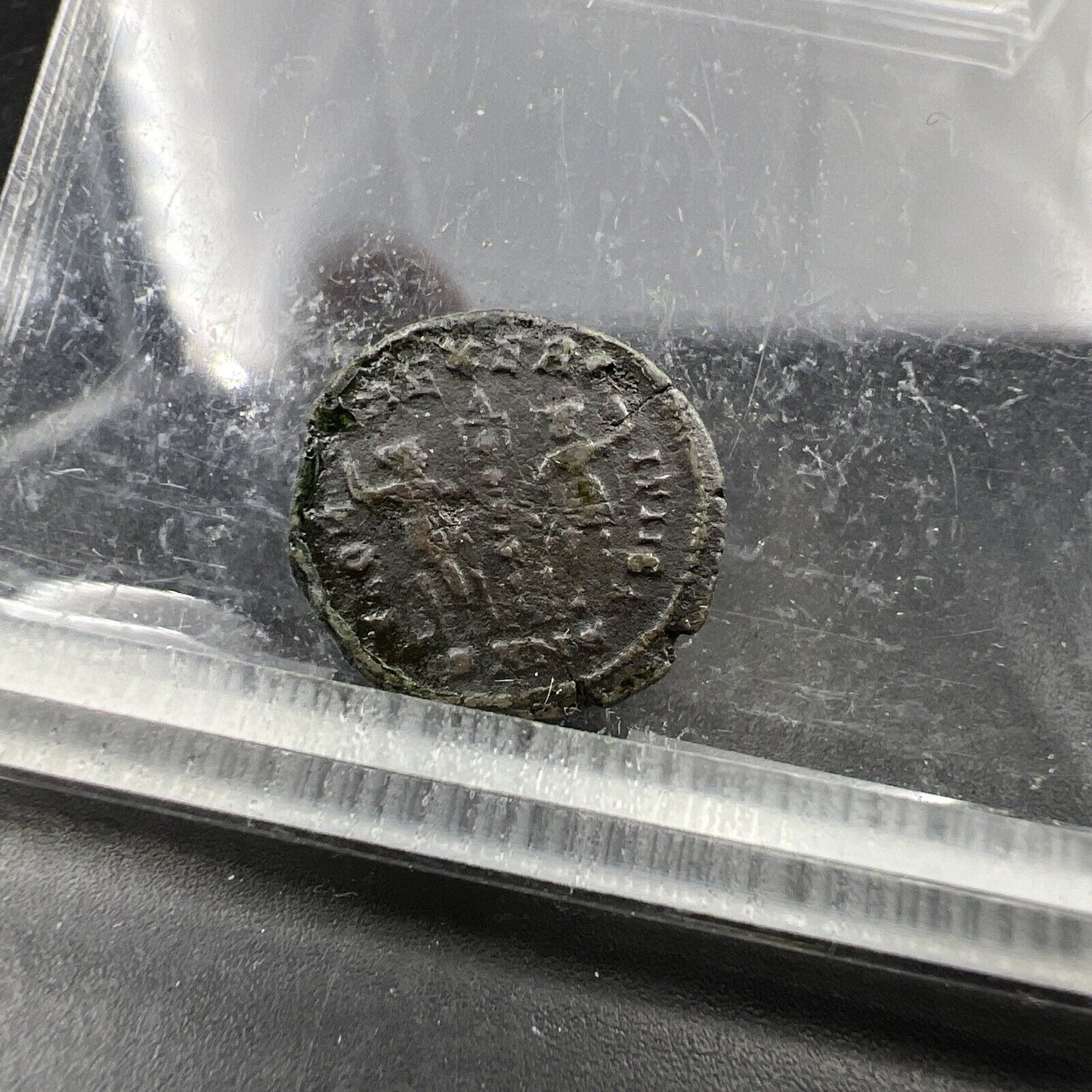Constantine the Great Ancient Roman Bronze AE 4 Coin c. 336 - 337 AD Fine Circ