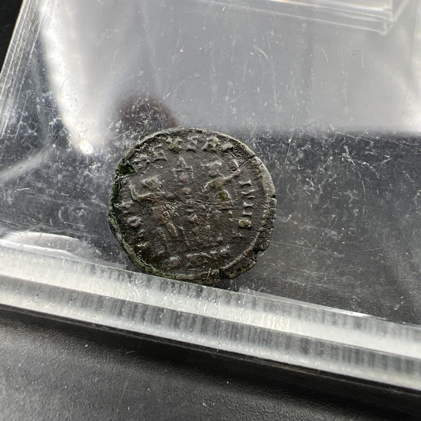 Constantine the Great Ancient Roman Bronze AE 4 Coin c. 336 - 337 AD Fine Circ