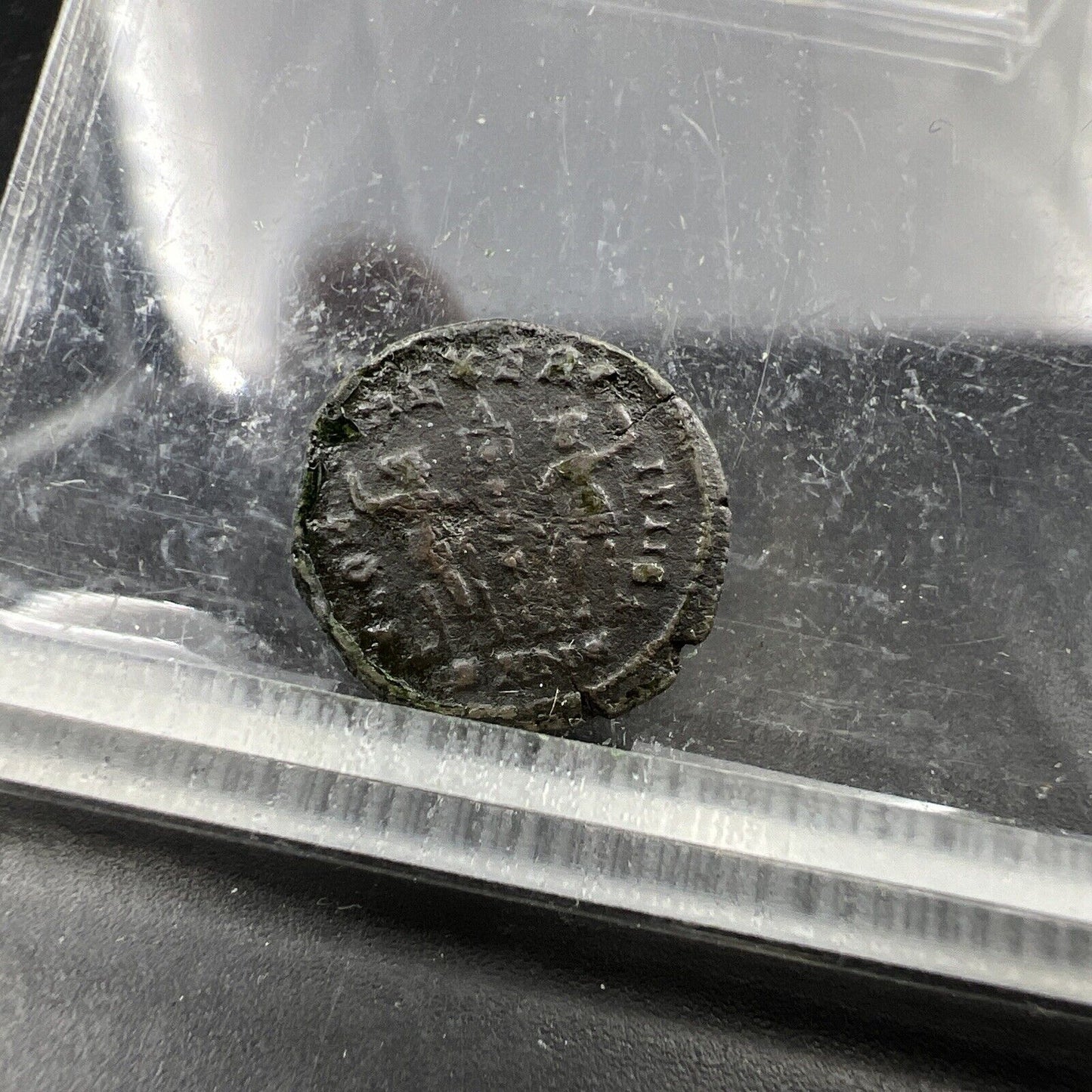 Constantine the Great Ancient Roman Bronze AE 4 Coin c. 336 - 337 AD Fine Circ