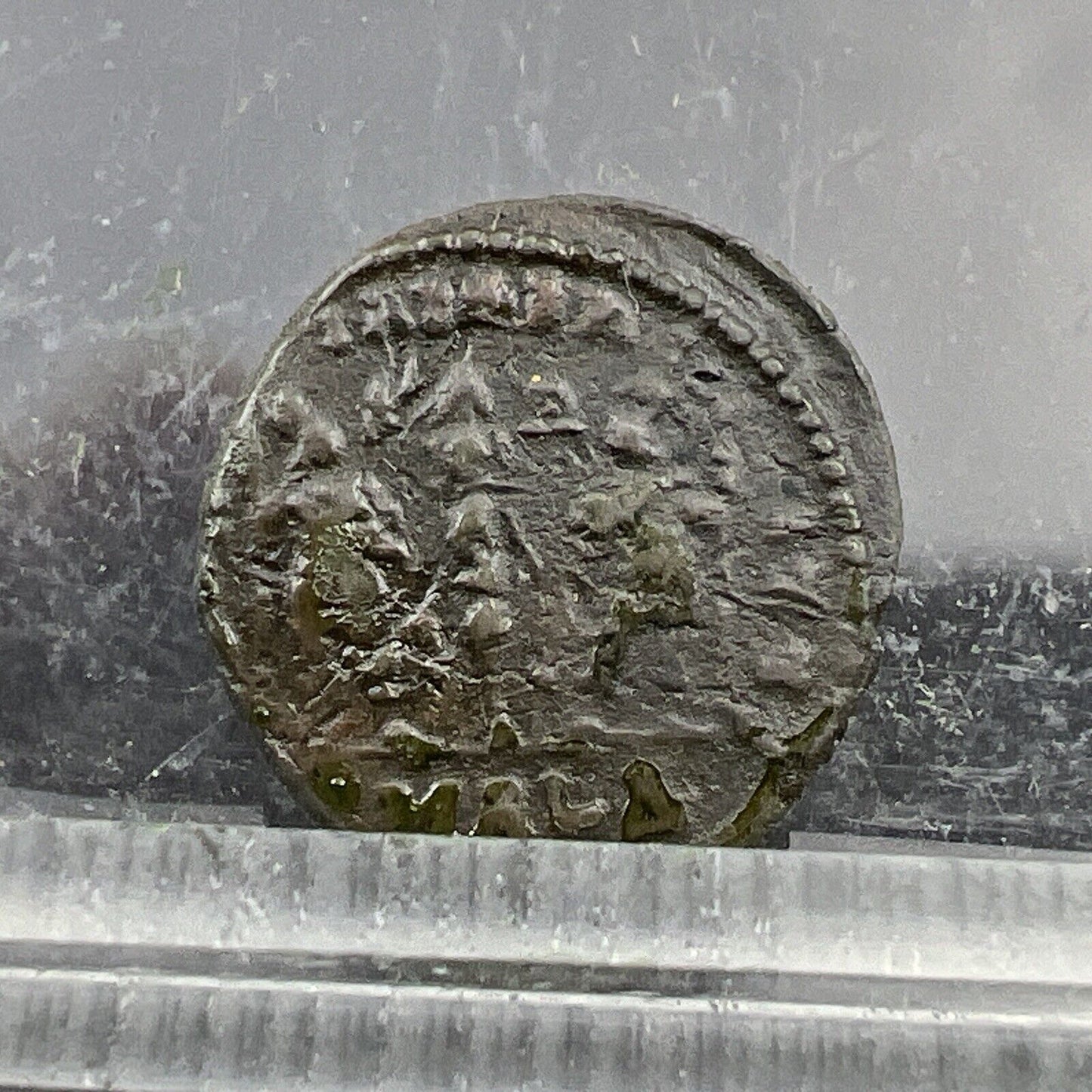 AE 4 Ancient Roman Bronze Coin Two Soldiers Reverse AG / Good Circ SKU#3724S