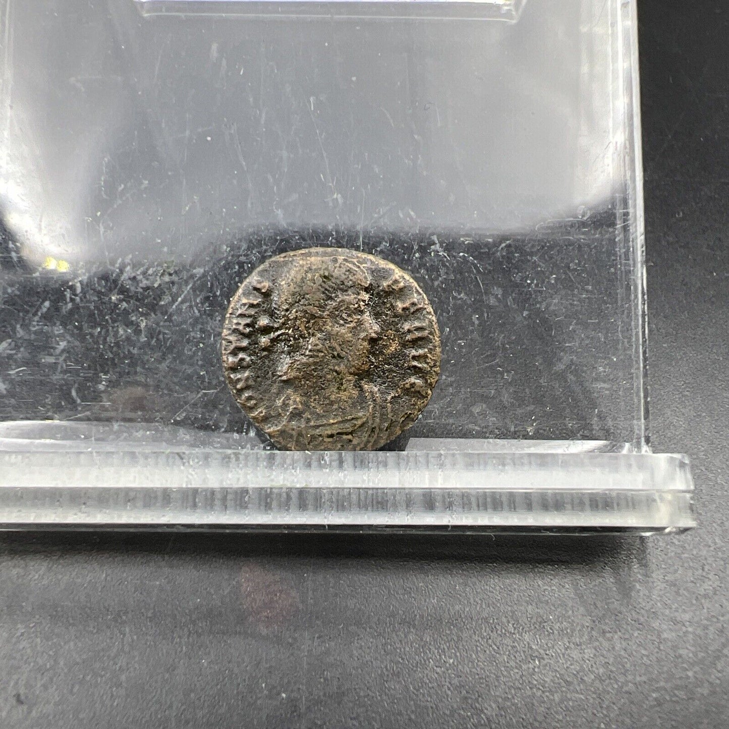 c. 342 - 348 Emperor Constans AE 4 Ancient Roman Coin VG Details SKU#3724R