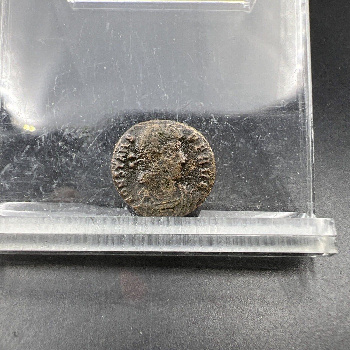 c. 342 - 348 Emperor Constans AE 4 Ancient Roman Coin VG Details SKU#3724R