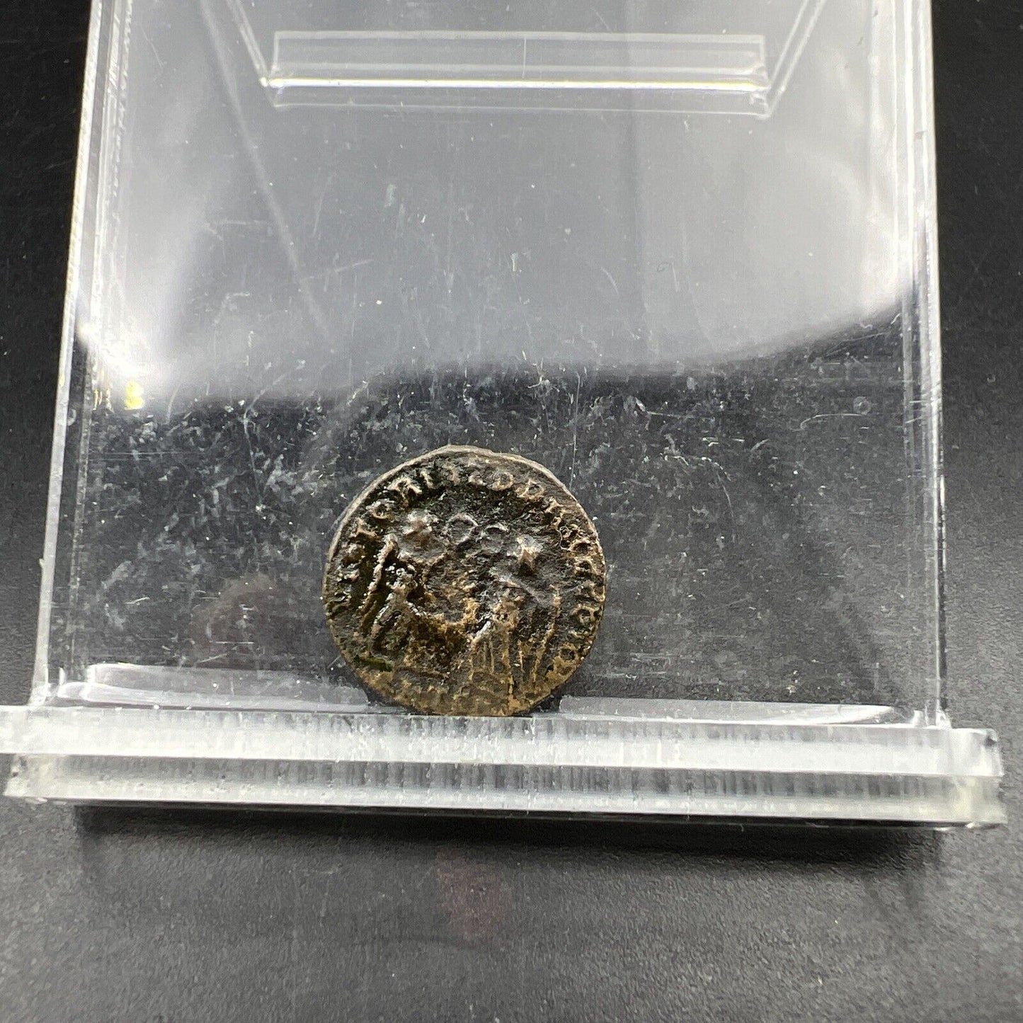 c. 342 - 348 Emperor Constans AE 4 Ancient Roman Coin VG Details SKU#3724R