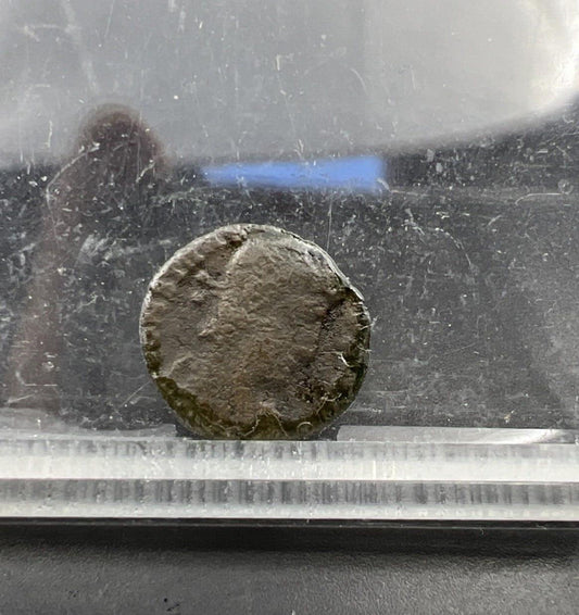 Emperor Constans AE 4 Ancient Roman Bronze Coin AG / G SKU#3724N