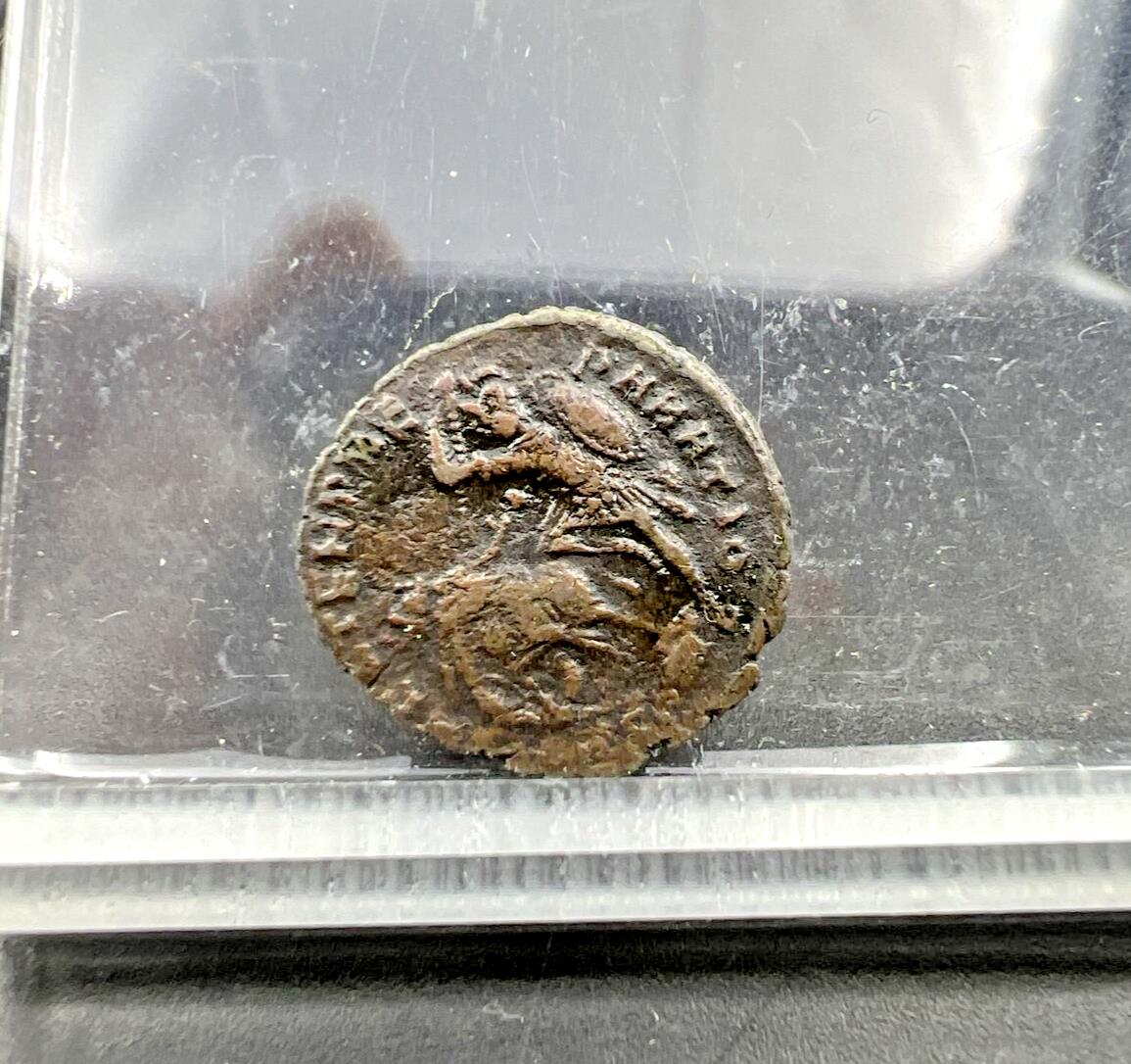 353 -354 Emperor Constantius II AE 3 Nummus Ancient Bronze Coin AG Circ SKU3724C
