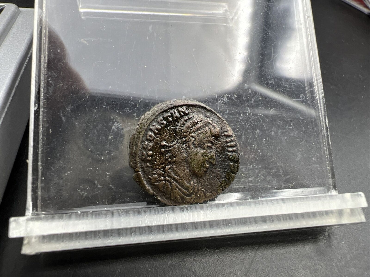 353 -354 Emperor Constantius II AE 3 Nummus Ancient Bronze Coin AG Circ SKU3724C