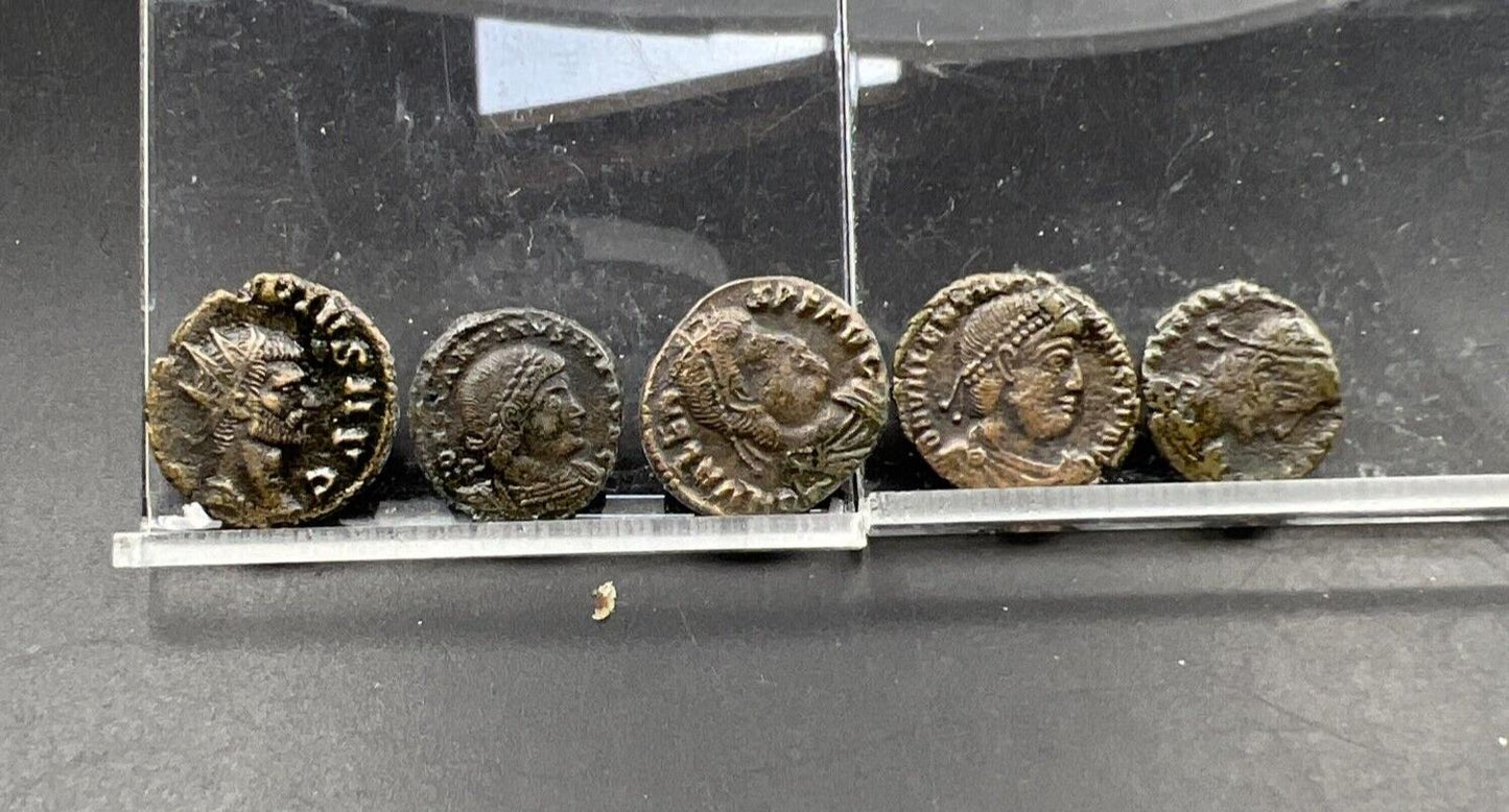 Museum Quality Lot Set of 5 Ancient Roman Coins CH Circ conditions SKU#3724AC