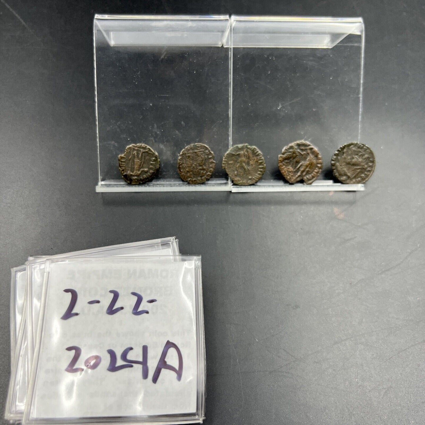 Museum Quality Lot Set of 5 Ancient Roman Coins CH Circ conditions #2222024A