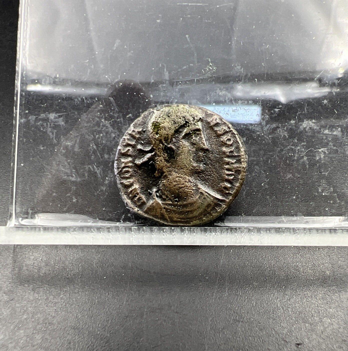 Emperor on Galley Constans AE 3 Nummus 348 350 AD Ancient Bronze Coin SKU32124c