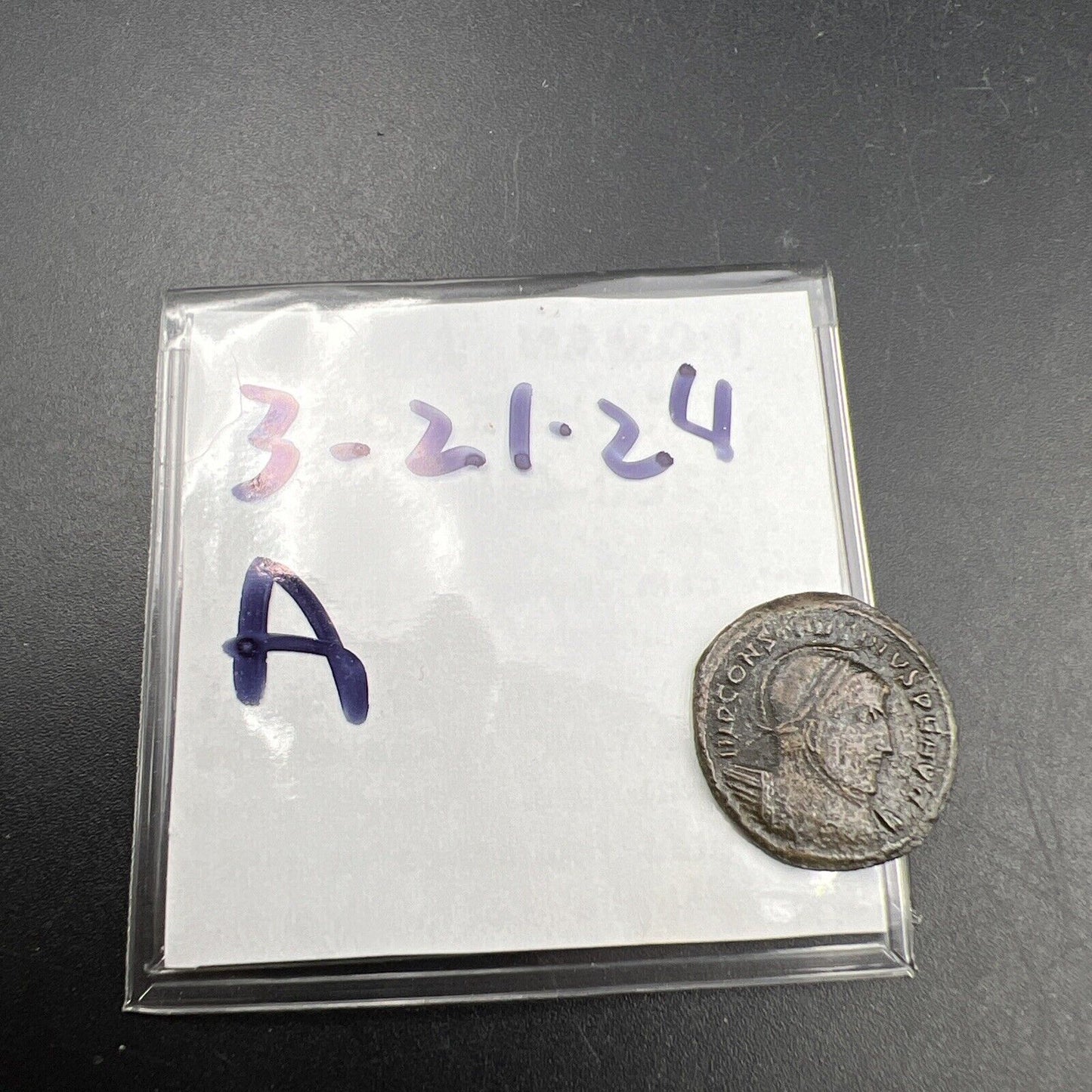 Constantine the Great Ancient Nummus AE 3 Coin c. 318 - 320 AD VF Circ SKU31224A
