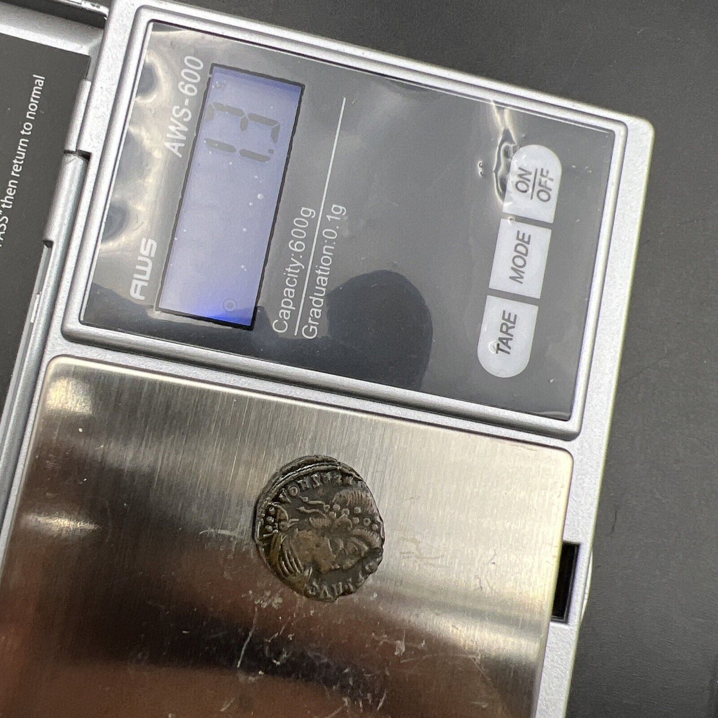 Emperor Constants AE 4 Ancient Bronze Coin c. 342 - 348 AD VF Circ SKU32124F