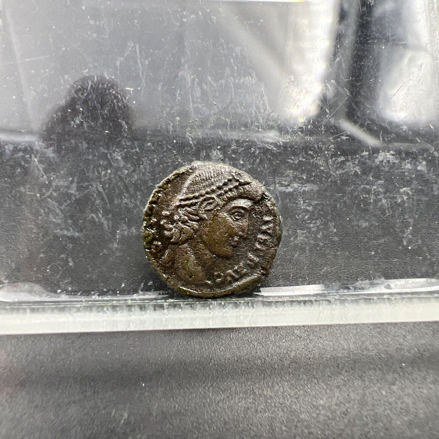Emperor Constans AE 4 Ancient Roman Bronze Coin c. 347-348 AD CH VF SKU32124P