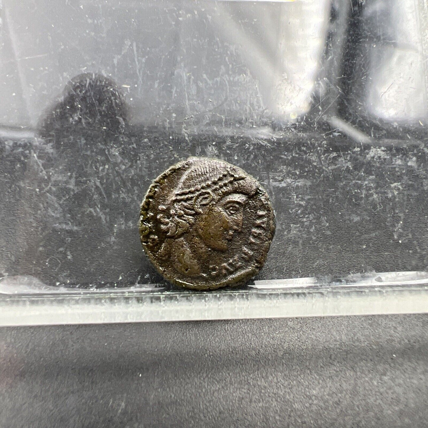 Emperor Constans AE 4 Ancient Roman Bronze Coin c. 347-348 AD CH VF SKU32124P