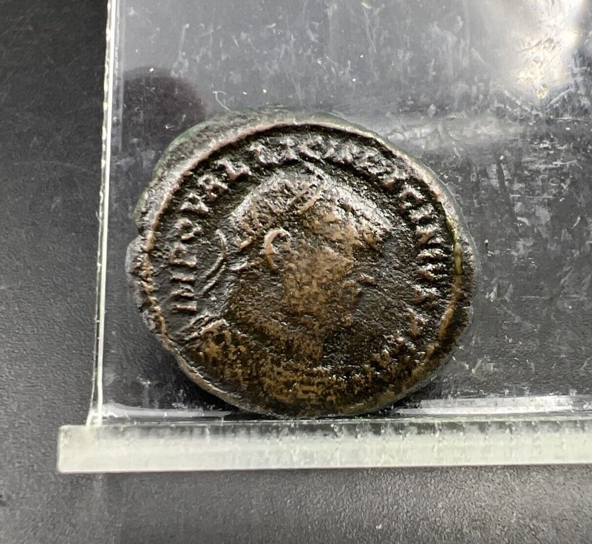 Emperor Licinius I Ancient Roman AE 3 Bronze Nummus Coin VG / F SKU#32124Z