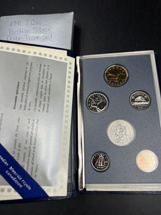 1979 Canada Double Dollar Proof Set Royal Canadian Mint in case #