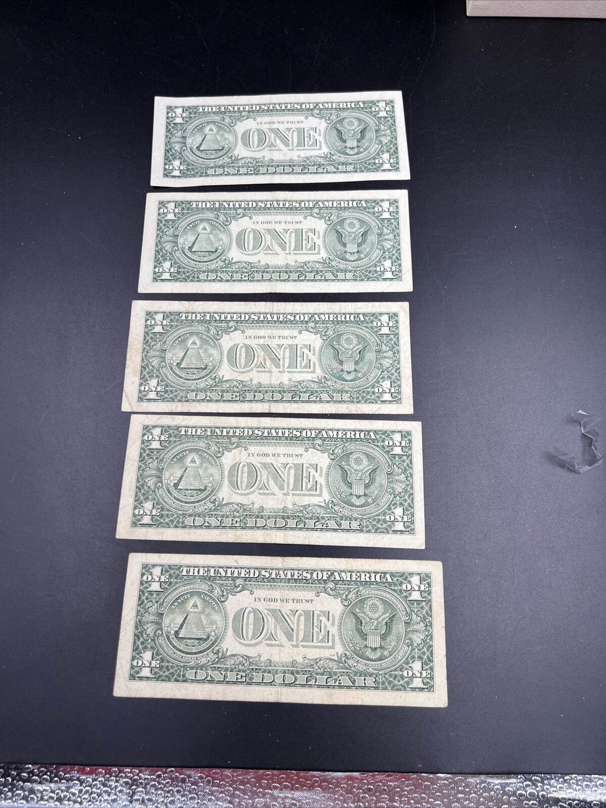 Lot of 5 1995 * Star $1 FRN Federal Reserve Notes Choice Circ Conditions #214