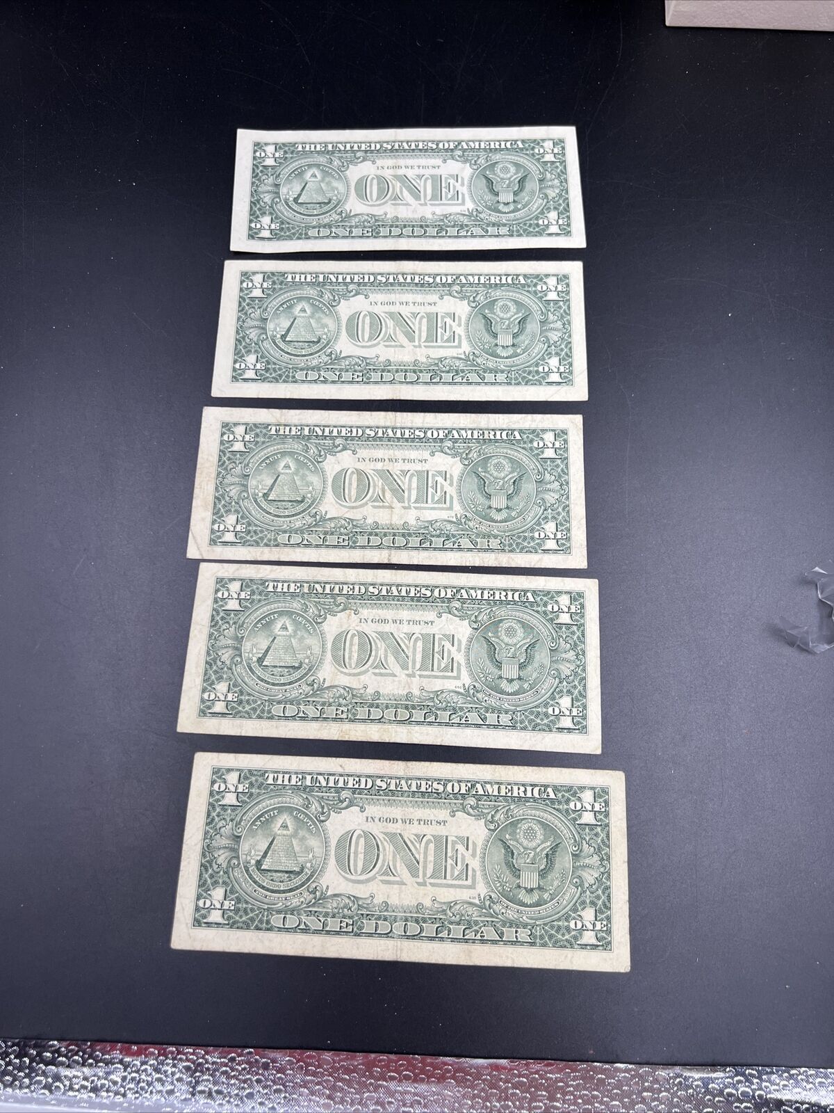 Lot of 5 1995 * Star $1 FRN Federal Reserve Notes Choice Circ Conditions #214