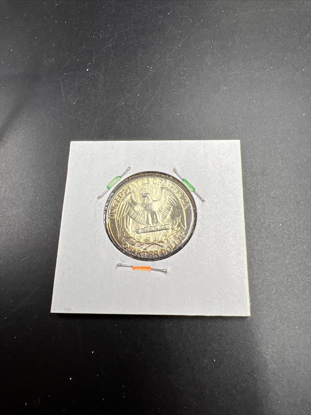 1964 P Washington 25c Silver Quarter Coin Neat Toning CH BU UNC SKU#AB