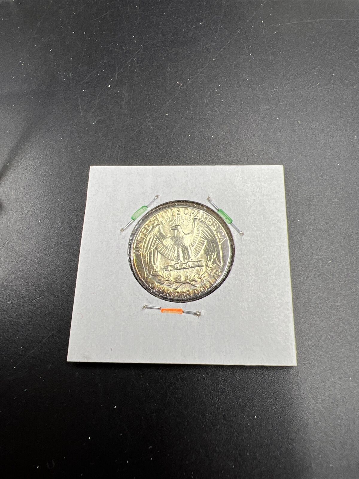 1964 P Washington 25c Silver Quarter Coin Neat Toning CH BU UNC SKU#AB