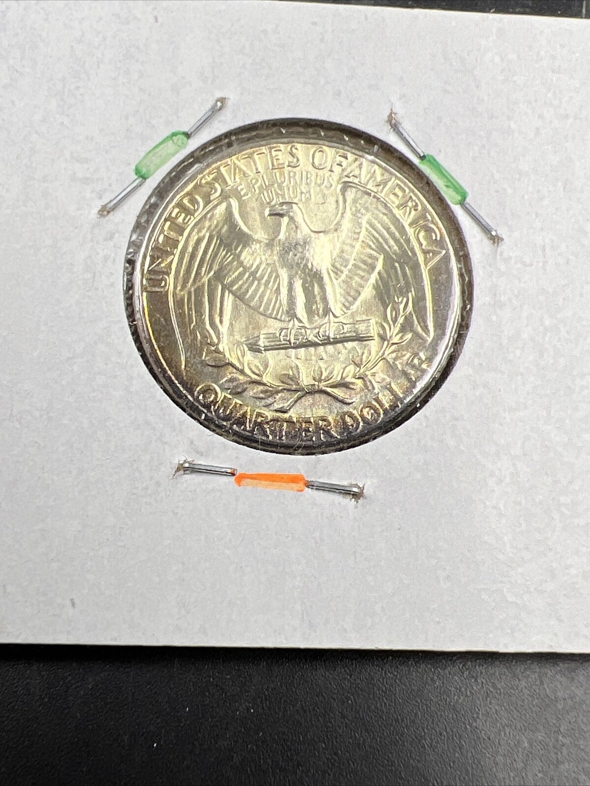 1964 P Washington 25c Silver Quarter Coin Neat Toning CH BU UNC SKU#AB