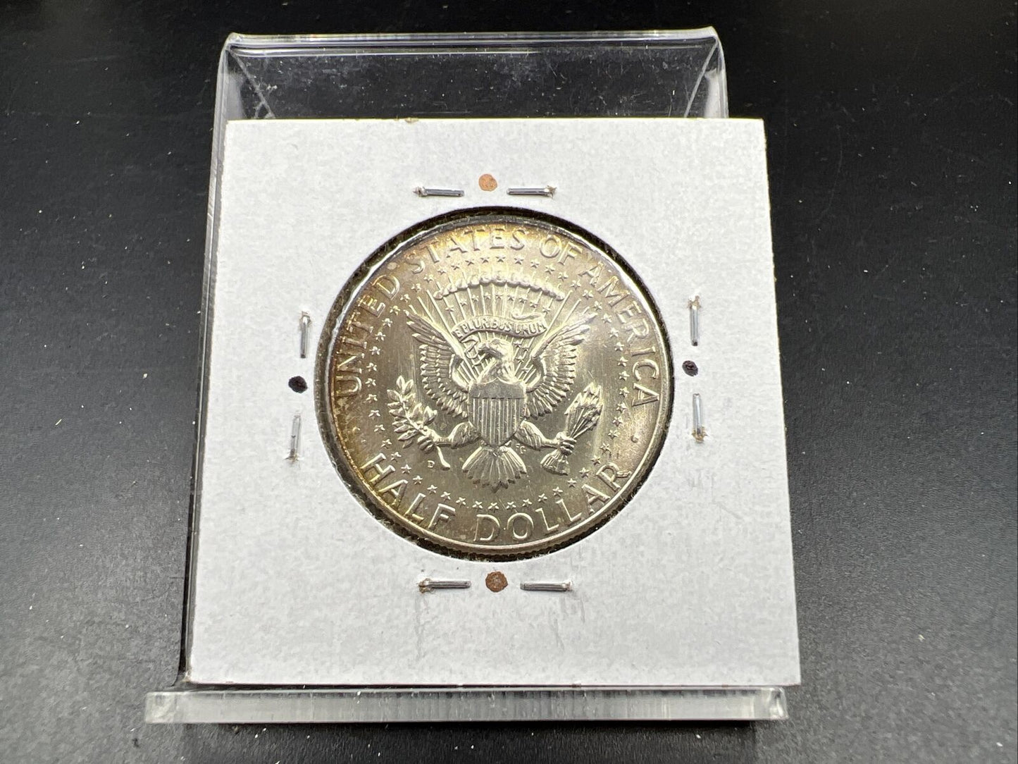 1964 D 50c Kennedy Silver Half Dollar CH BU UNC Neat Toning Denver Mint SKU#BNBN