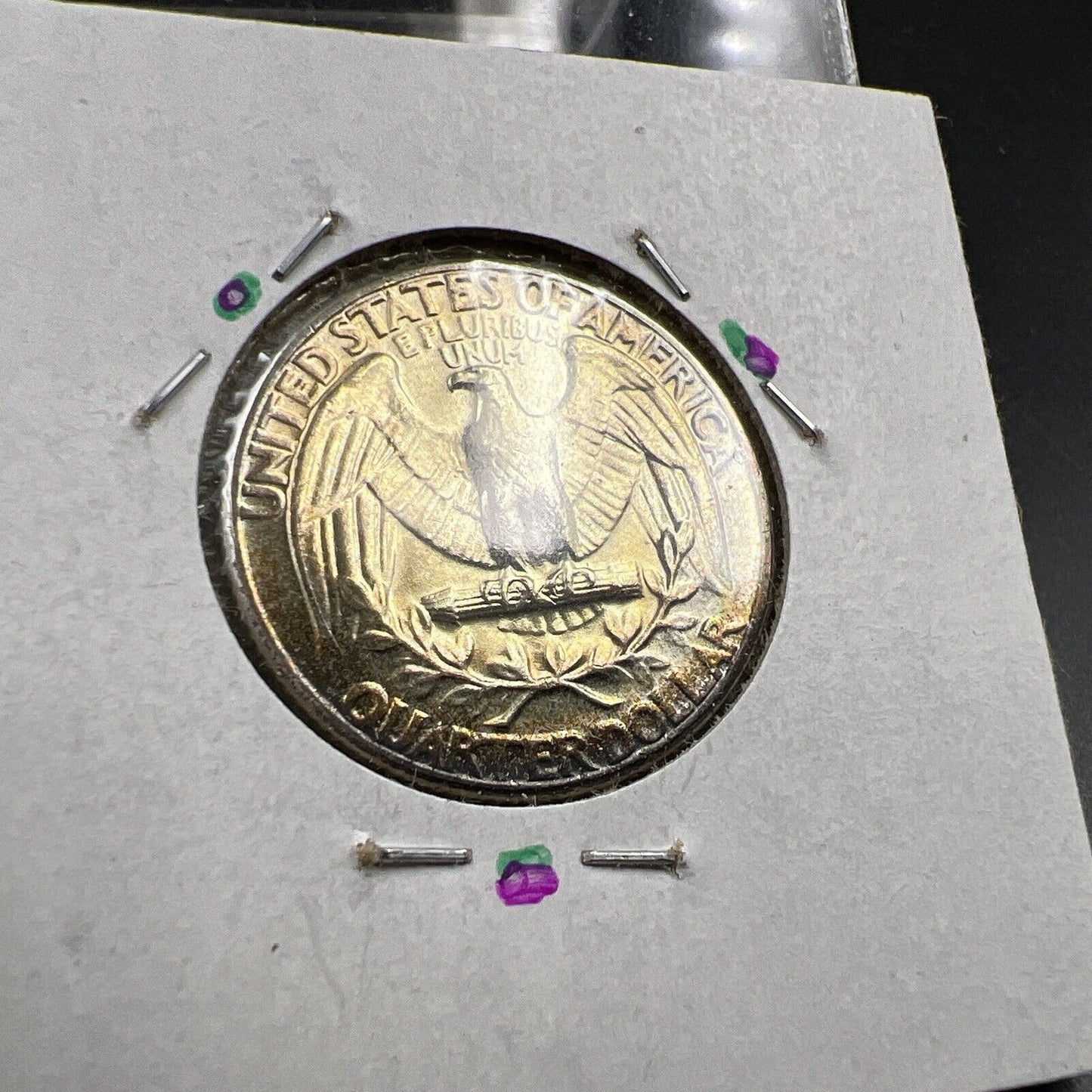 1964 P Washington 25c Silver Quarter Coin Nice Toning CH BU UNC SKU#PLPGN33