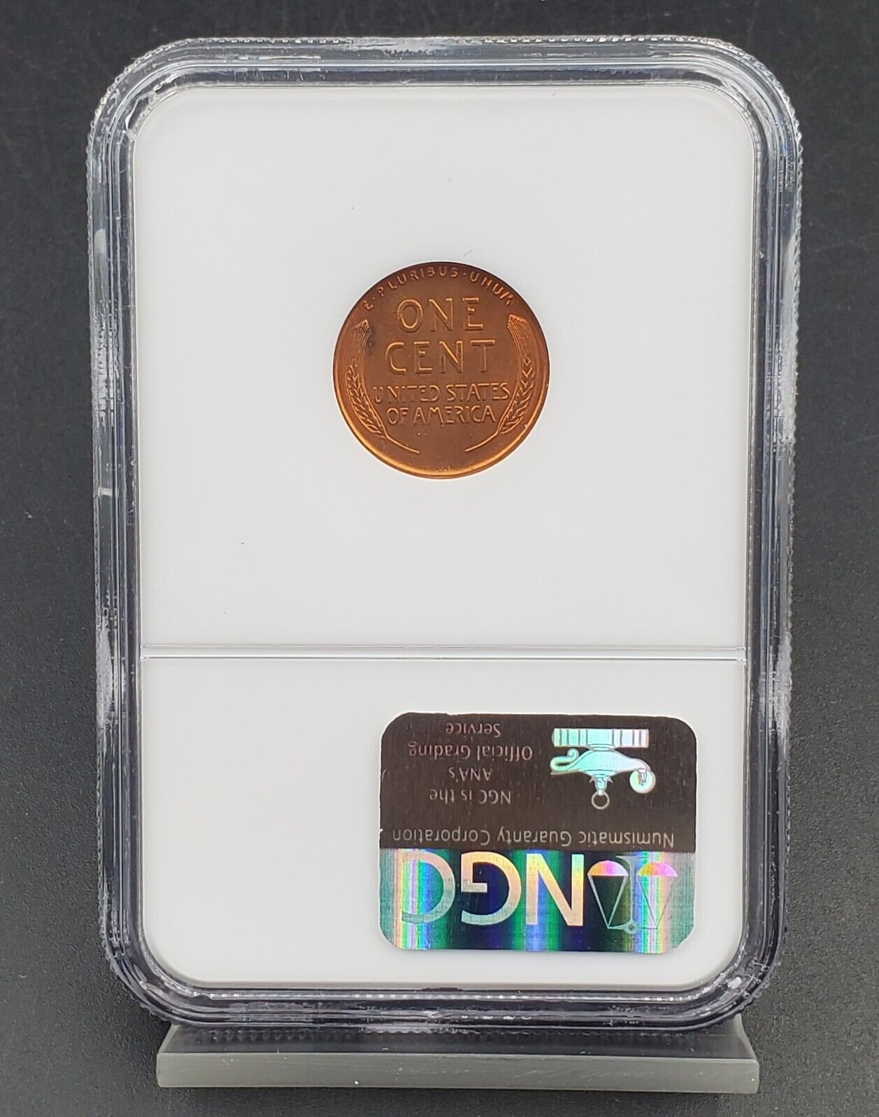 1941 S Lincoln Wheat Cent Penny Coin NGC MS66 RD RED #055 Gem BU Certified