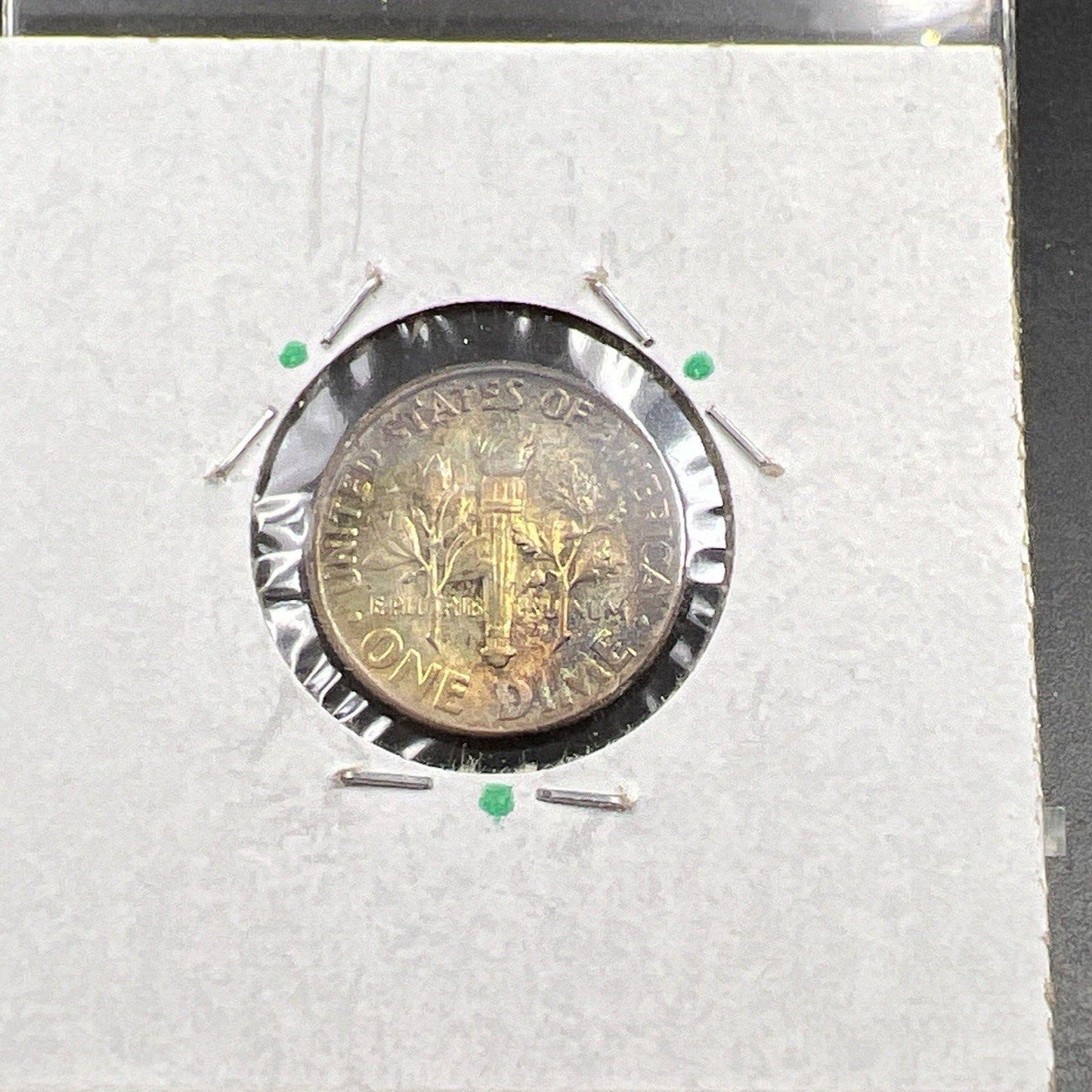 1963 P 10c Roosevelt Silver Dime Coin BU Nice Original Toning Toner SKU#GN3