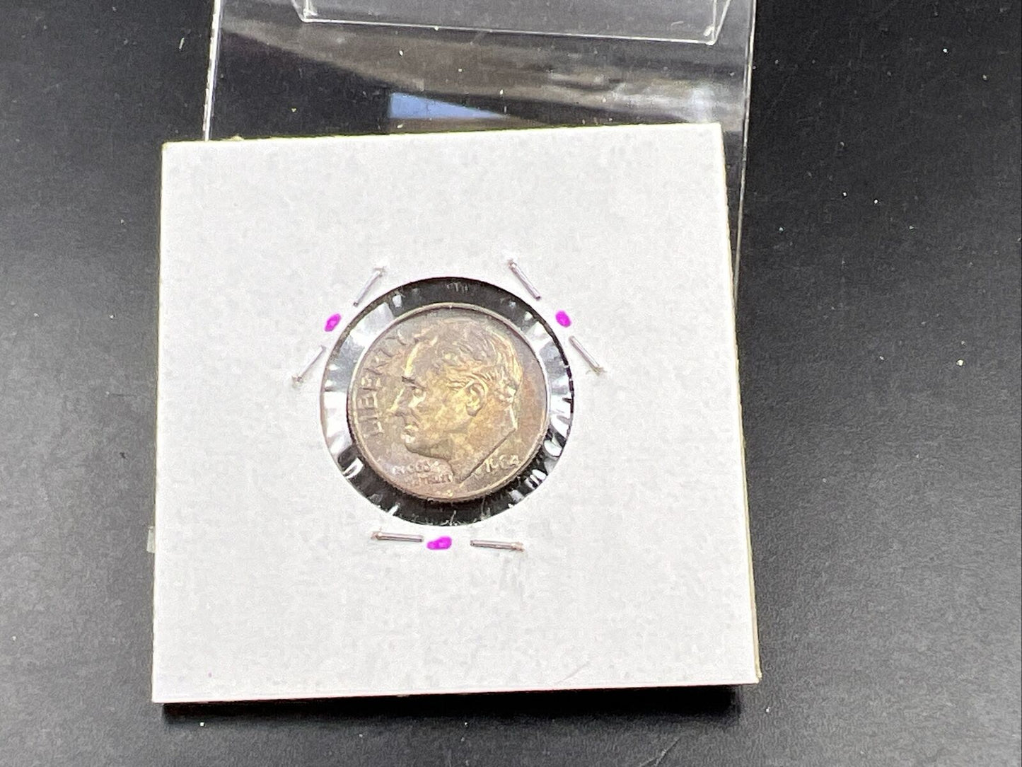 1964 P 10c Roosevelt Silver Dime Coin Gem BU UNC PQ Toning SKU#PRPL3