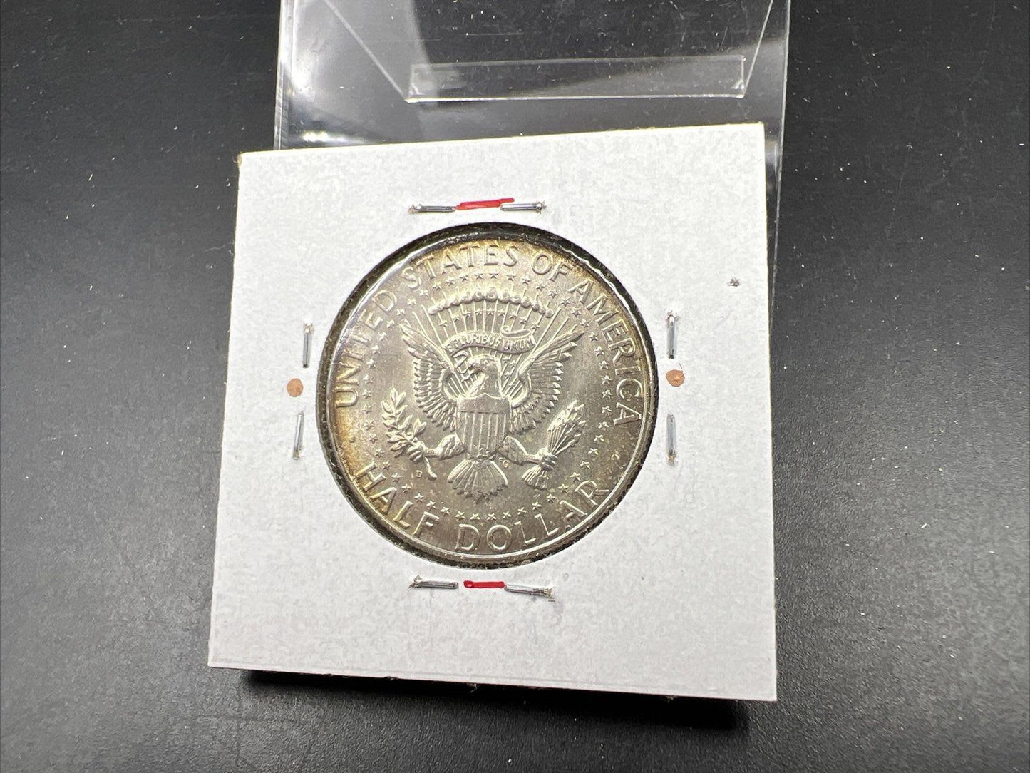 1964 D 50c Kennedy Silver Half Dollar Gem BU UNC Some Toning Denver Mint #RDBN