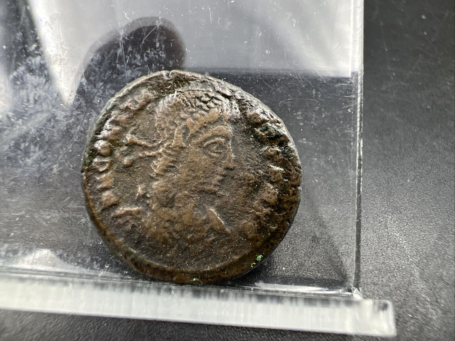 Constantius II AE3 Ancient Roman Bronze Coin c. 348-350 BC VG SKU#52224AA