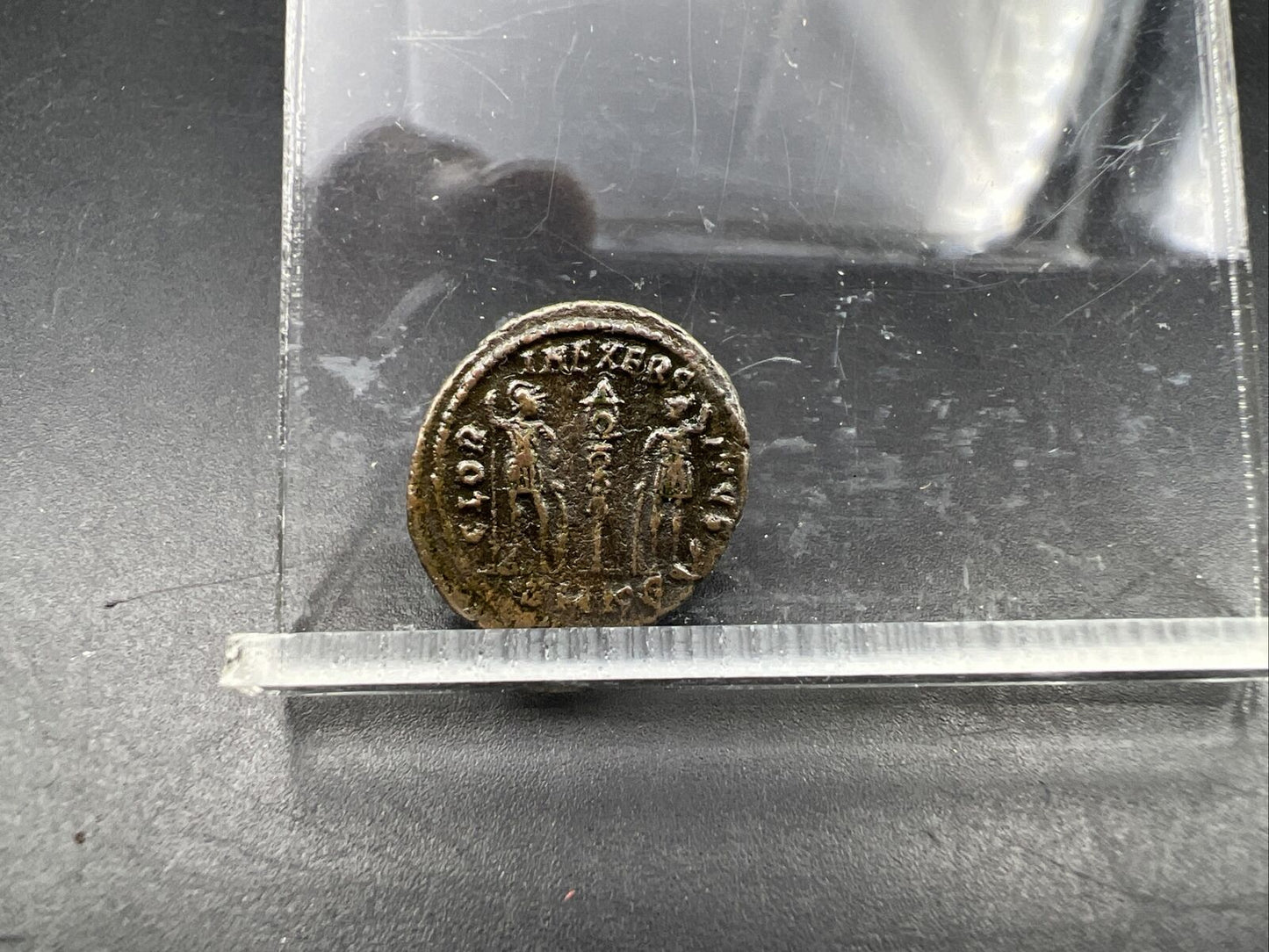 Constantinus II Ionior AE3 Ancient Roman Bronze Coin c 336-337 BC VG SKU#52224LD
