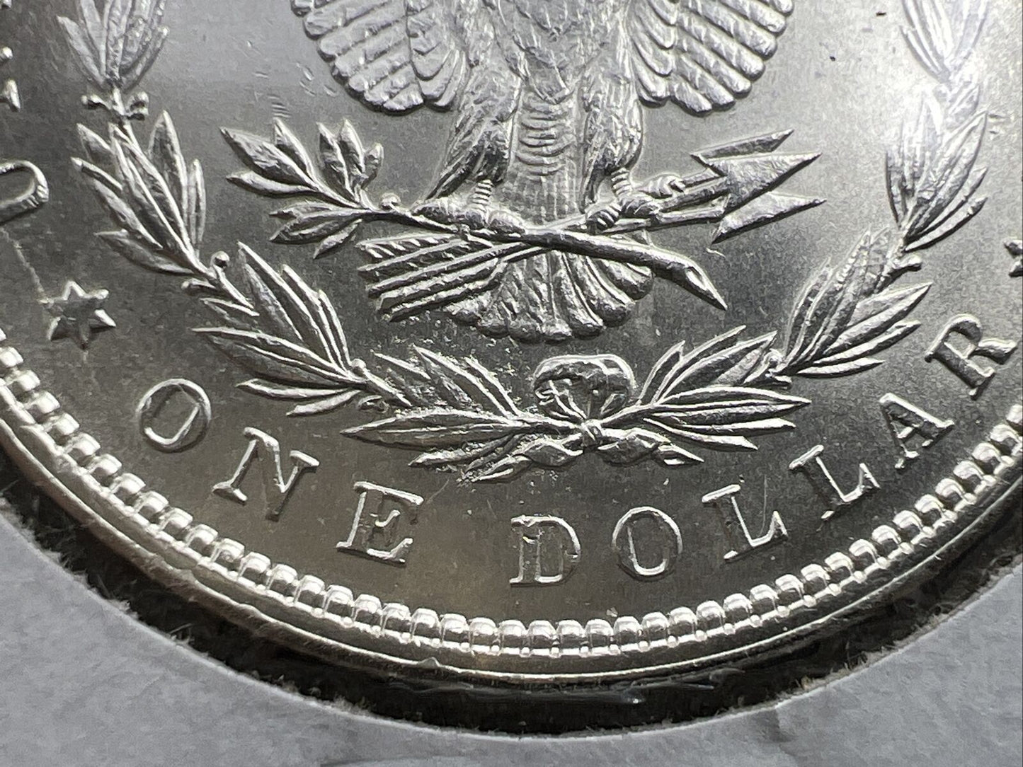 1897 $1 Morgan silver Dollar Coin Choice AU About UNC VAM 6A Variety Coin #A