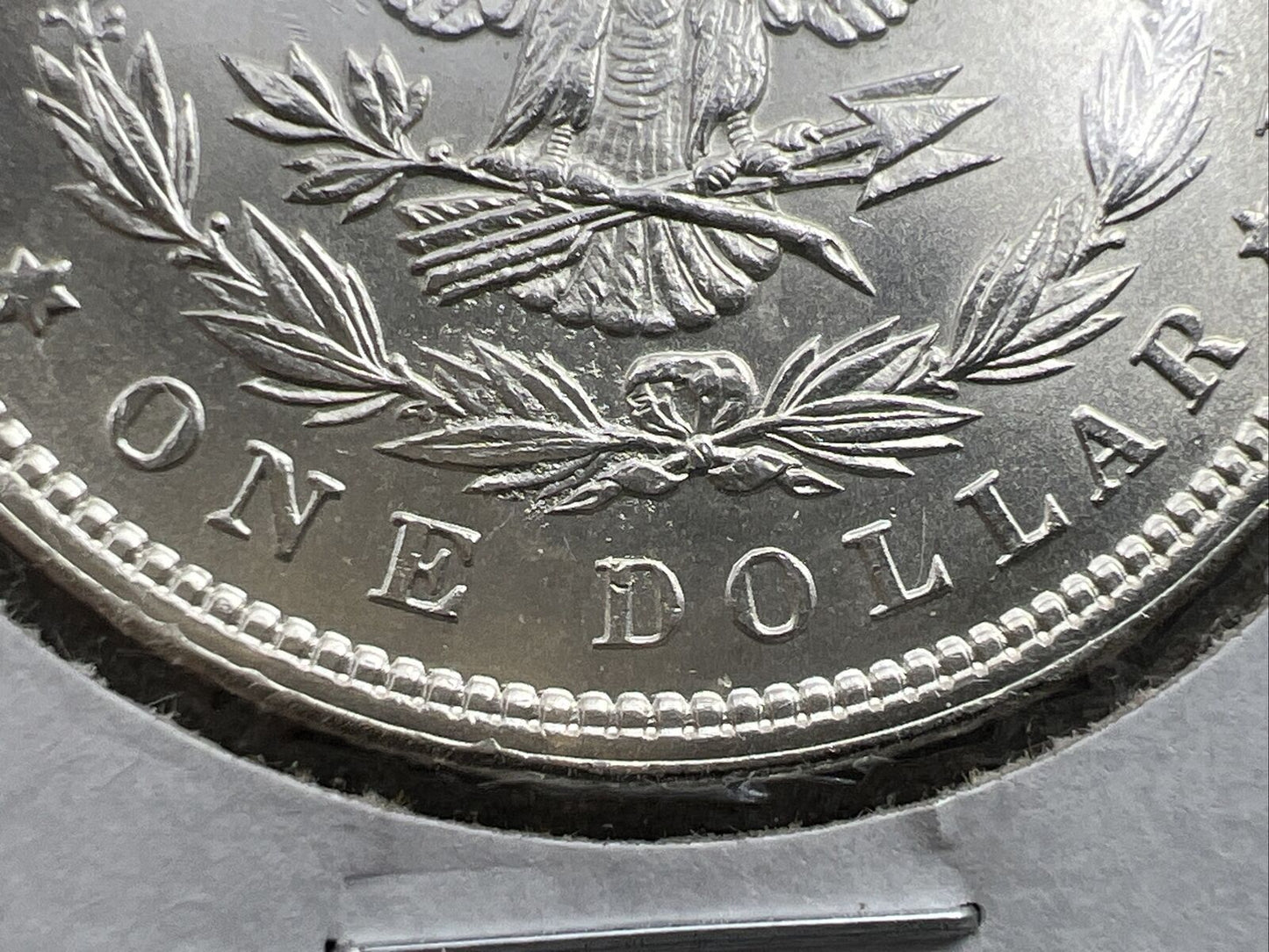 1897 $1 Morgan silver Dollar Coin Choice AU About UNC VAM 6A Variety Coin #A