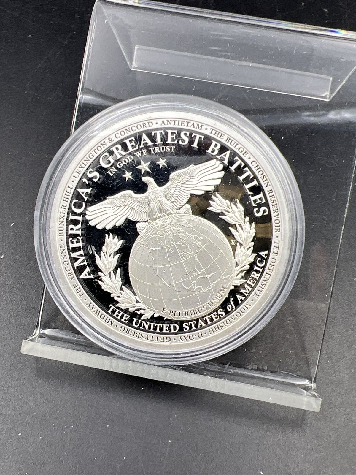 Copper Nickel WW2 D Day Invasion Commemorative Proof Medal
