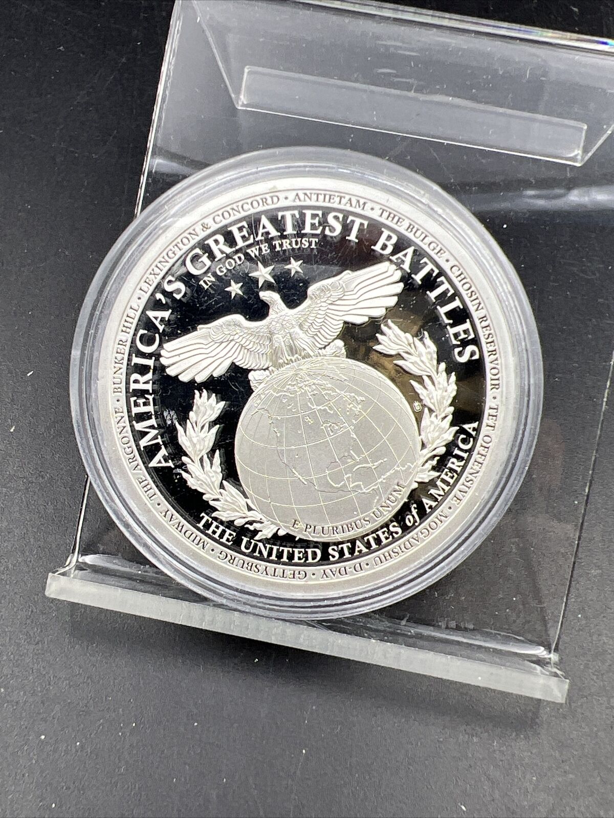Copper Nickel WW2 D Day Invasion Commemorative Proof Medal
