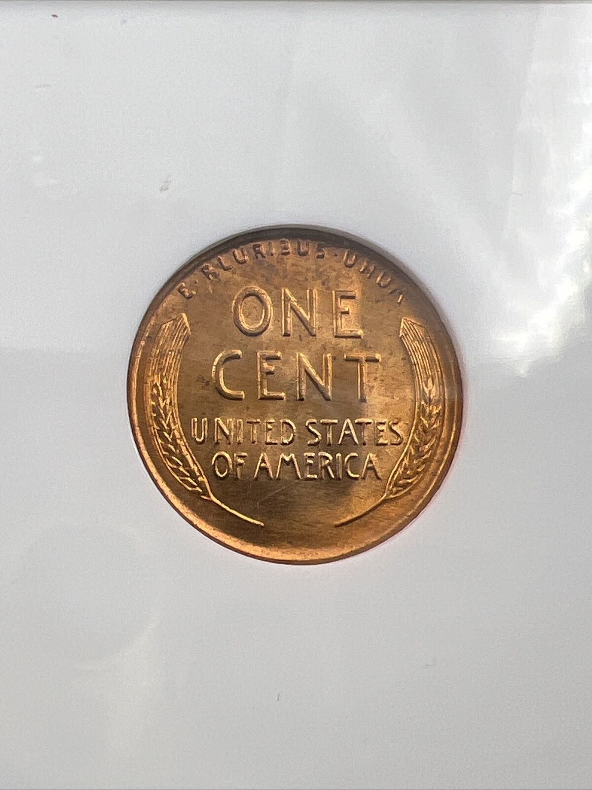 1954 D Lincoln Wheat Cent Penny Coin NGC MS67 RD #007 (Some Toning)