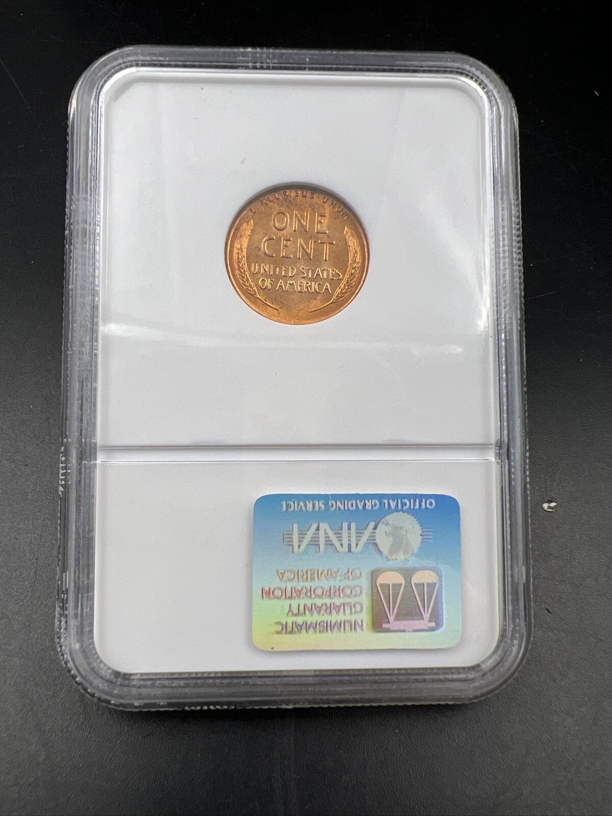 1954 D Lincoln Wheat Cent Penny Coin NGC MS67 RD #007 (Some Toning)