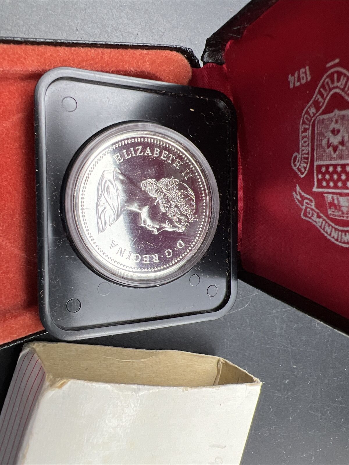 1974 Canada Winnipeg 100th Anniversary 50% Silver Dollar Coin