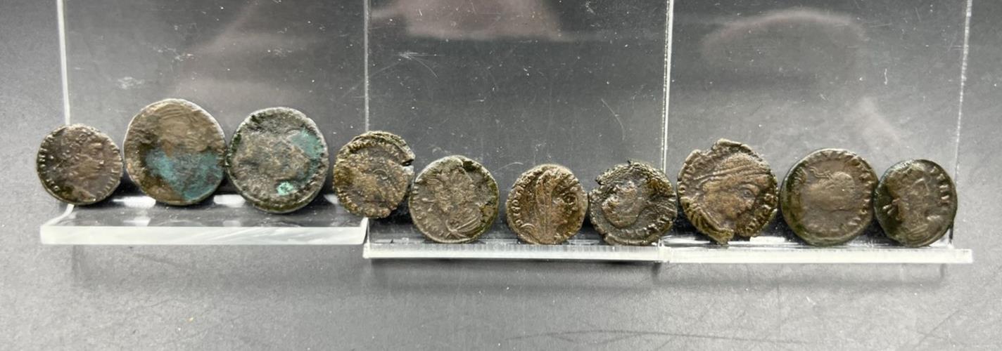 Museum Quality Lot Set of 10 Ancient Roman Coins CH Circ conditions SKU#52224 🔍