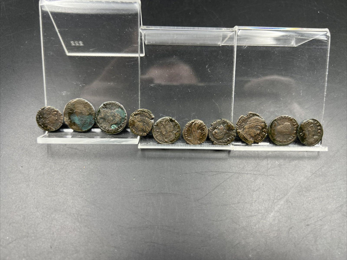 Museum Quality Lot Set of 10 Ancient Roman Coins CH Circ conditions SKU#52224 🔍