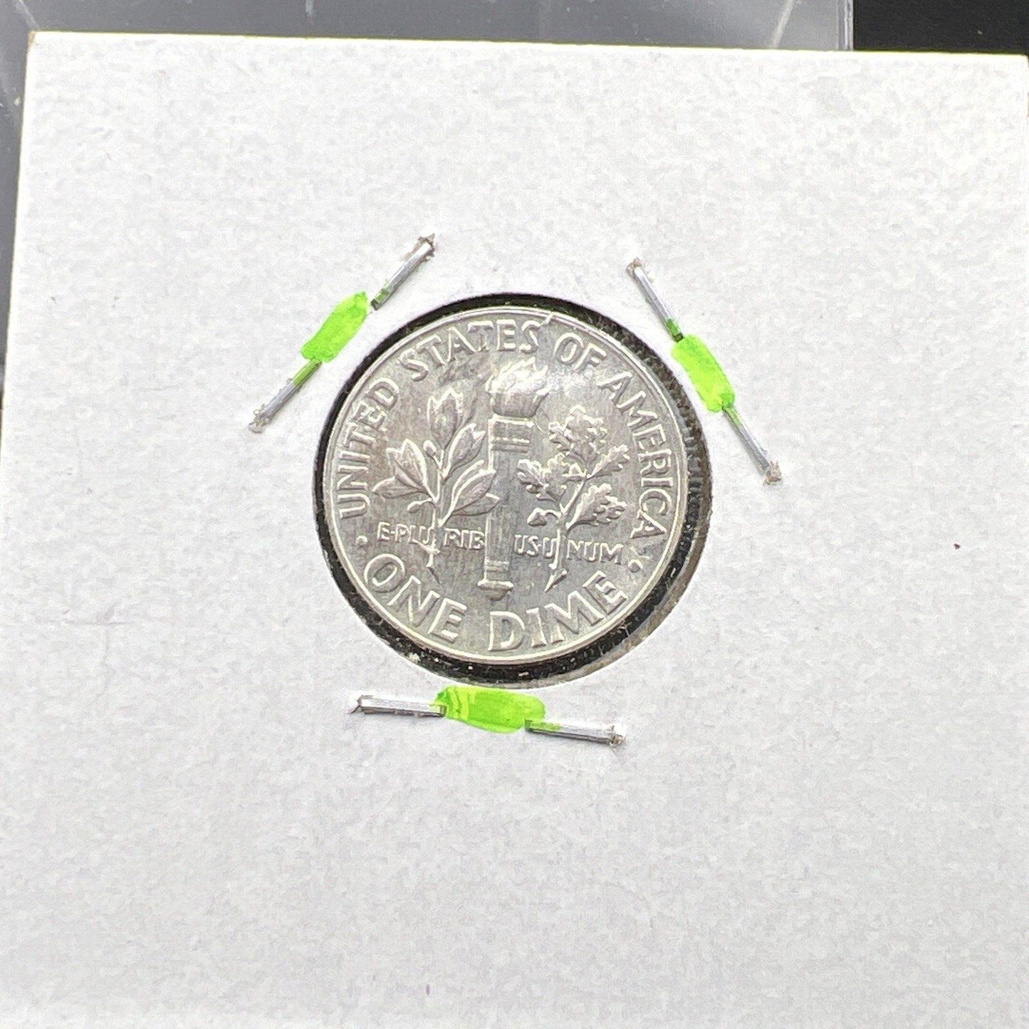 1959 10c Roosevelt Silver Dime CH AU / CU w/ Die Crack Variety Obverse