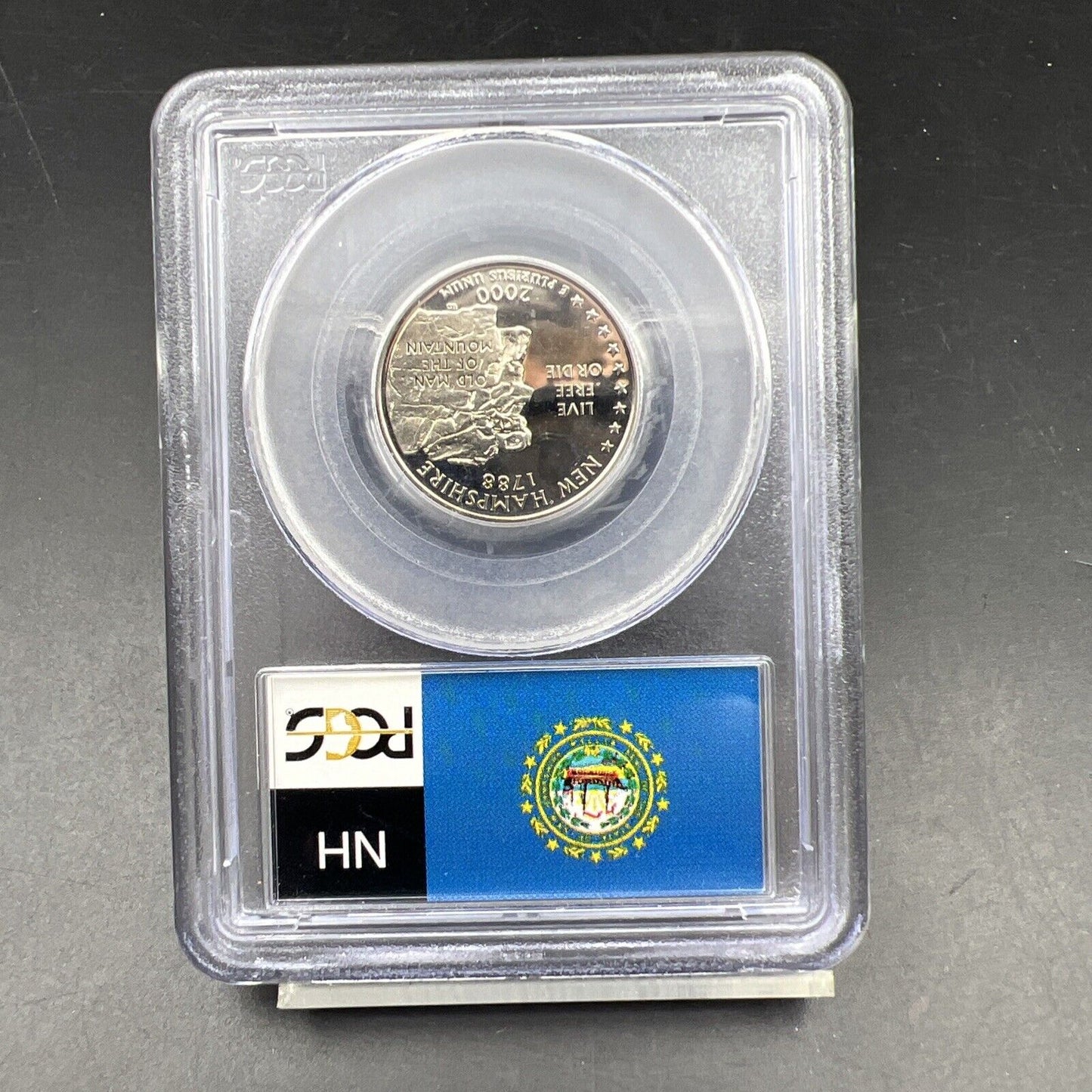2000 S New Hampshire State Quarter PCGS Graded PR69 DCAM