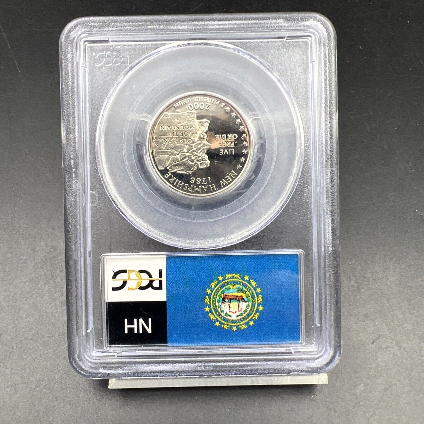 2000 S New Hampshire State Quarter PCGS Graded PR69 DCAM