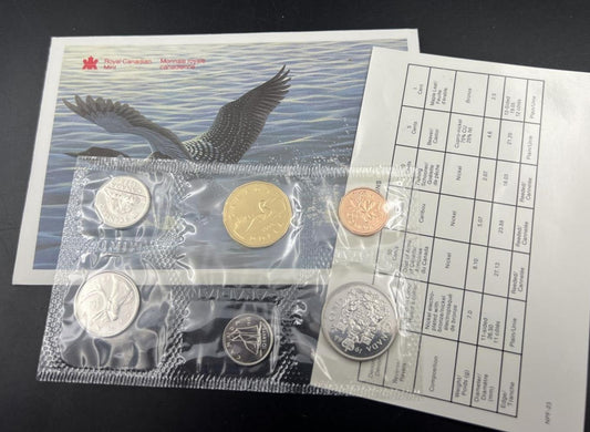 CANADA 1988 Royal Canadian Mint Uncirculated Proof Like Set #AB